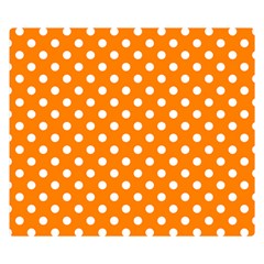 Polka Dots 50 x40  Blanket Back