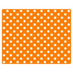 Polka Dots 60 x50  Blanket Back