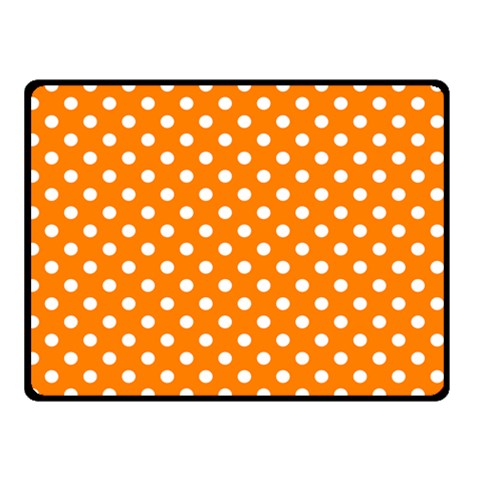 Polka Dots 45 x34  Blanket Front