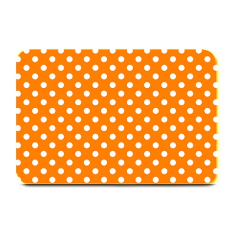 Polka Dots 18 x12  Plate Mat