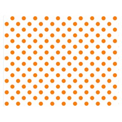 Polka Dots 60 x50  Blanket Back