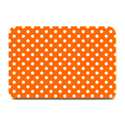 Polka Dots 18 x12  Plate Mat