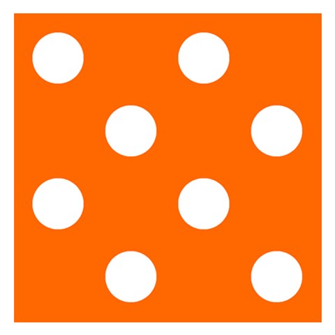 Polka Dots 3.75 x3.75  Memopad