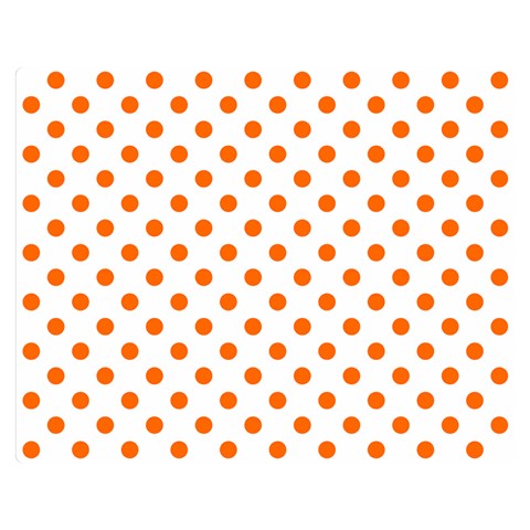 Polka Dots 60 x50  Blanket Back