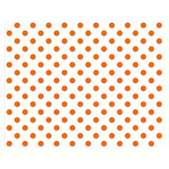 Polka Dots 60 x50  Blanket Back