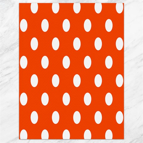 Polka Dots 17.8 x23.08  Canvas - 1