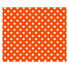 Polka Dots 50 x40  Blanket Back