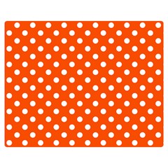 Polka Dots 60 x50  Blanket Back