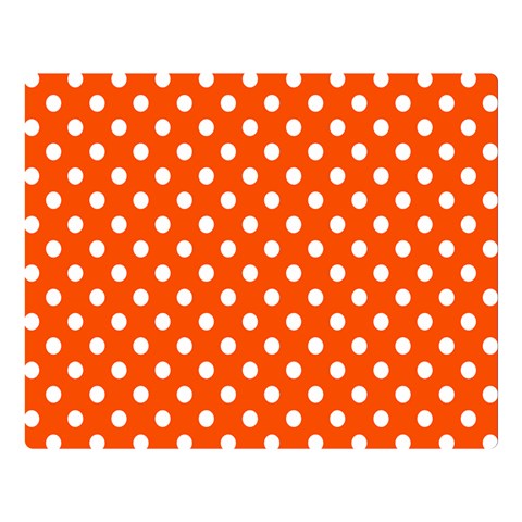 Polka Dots 80 x60  Blanket Front