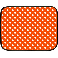 Polka Dots 35 x27  Blanket Back