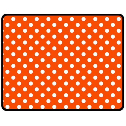 Polka Dots 60 x50  Blanket Front