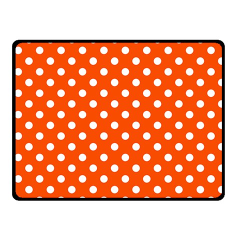 Polka Dots 50 x40  Blanket Front