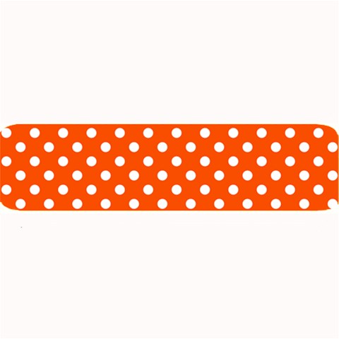Polka Dots 32 x8.5  Bar Mat