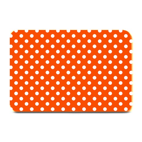 Polka Dots 18 x12  Plate Mat