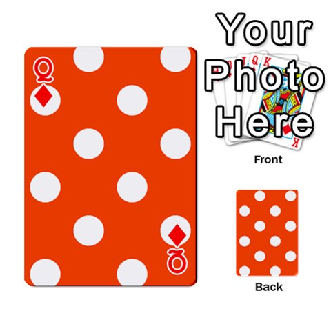 Queen Polka Dots Front - DiamondQ
