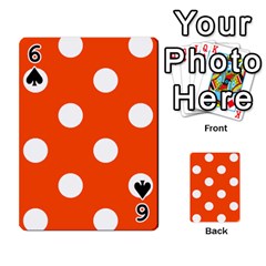 Polka Dots Front - Spade6