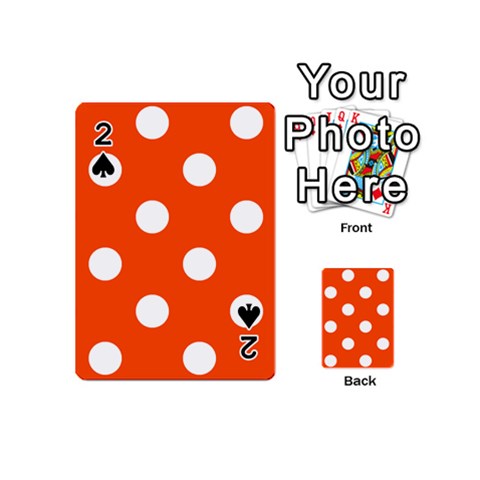 Polka Dots Front - Spade2