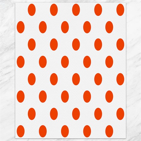 Polka Dots 10.95 x13.48  Canvas - 1