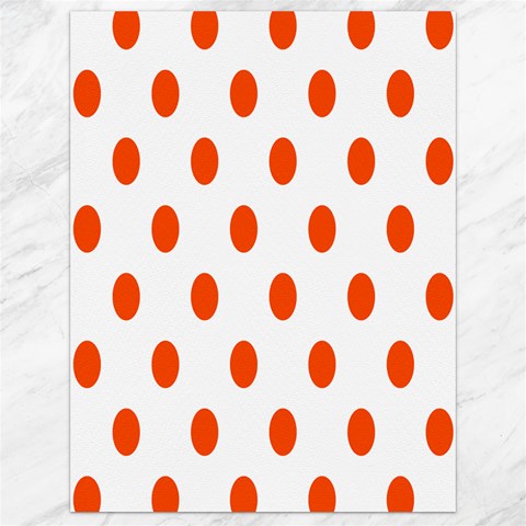 Polka Dots 17.8 x23.08  Canvas - 1
