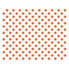 Polka Dots 60 x50  Blanket Back