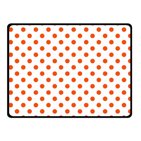 Polka Dots 50 x40  Blanket Front