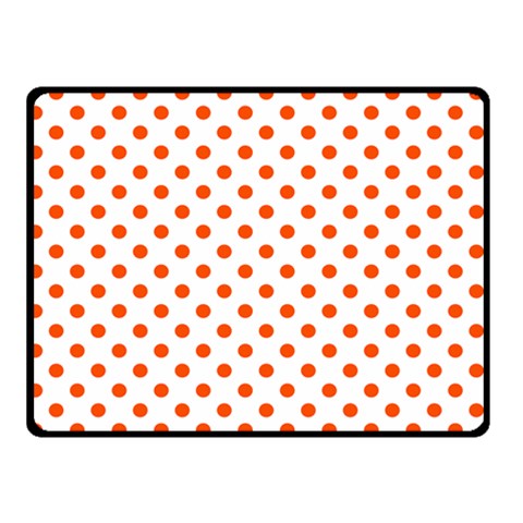 Polka Dots 45 x34  Blanket Front