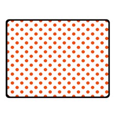 Polka Dots 45 x34  Blanket Back