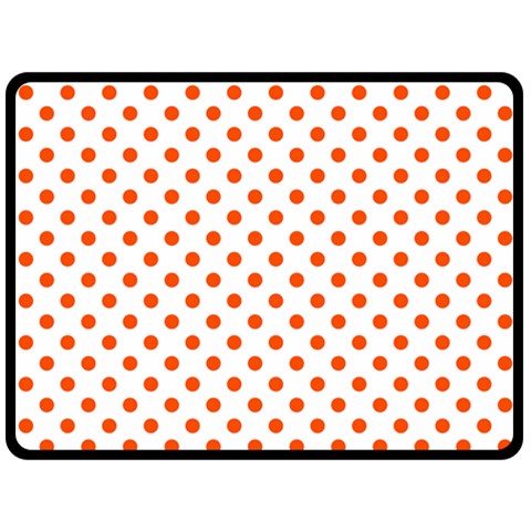 Polka Dots 80 x60  Blanket Back