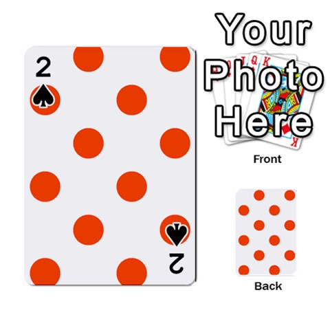 Polka Dots Front - Spade2
