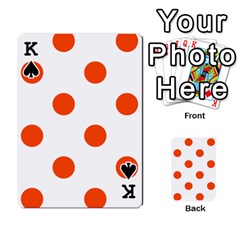 King Polka Dots Front - SpadeK