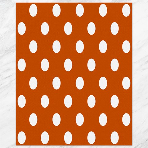 Polka Dots 10.95 x13.48  Canvas - 1