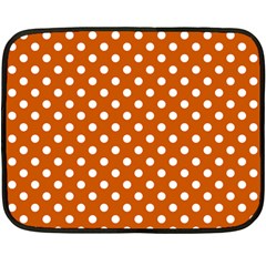 Polka Dots 35 x27  Blanket Back