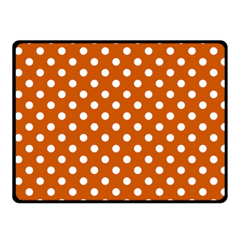 Polka Dots 50 x40  Blanket Front