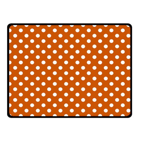 Polka Dots 45 x34  Blanket Front