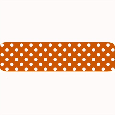 Polka Dots 32 x8.5  Bar Mat