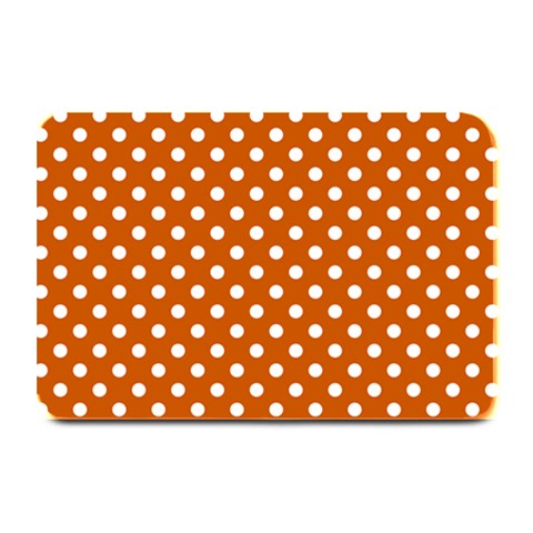 Polka Dots 18 x12  Plate Mat