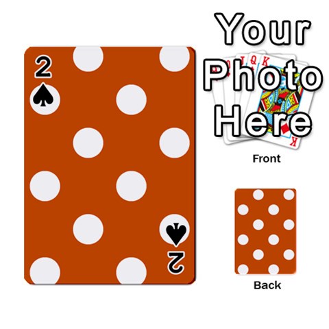 Polka Dots Front - Spade2