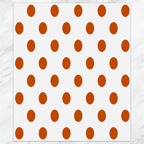 Polka Dots 8.15 x9.66  Canvas - 1
