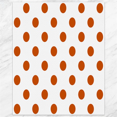 Polka Dots 10.95 x13.48  Canvas - 1