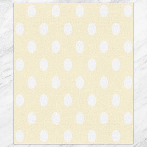 Polka Dots 8.15 x9.66  Canvas - 1