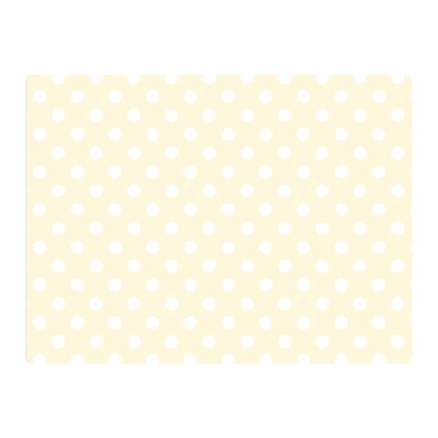 Polka Dots 35 x27  Blanket Front