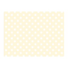 Polka Dots 35 x27  Blanket Back