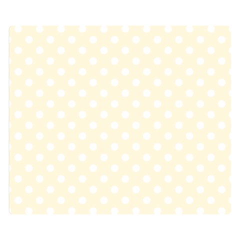 Polka Dots 50 x40  Blanket Back