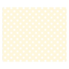 Polka Dots 50 x40  Blanket Back
