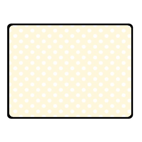 Polka Dots 45 x34  Blanket Back