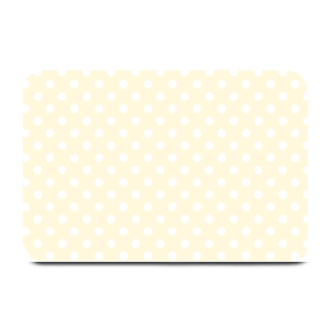 Polka Dots 18 x12  Plate Mat