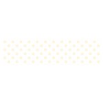 Polka Dots - Cornsilk Yellow on White Satin Scarf (Oblong)