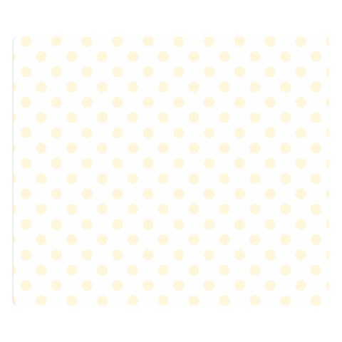 Polka Dots 50 x40  Blanket Front