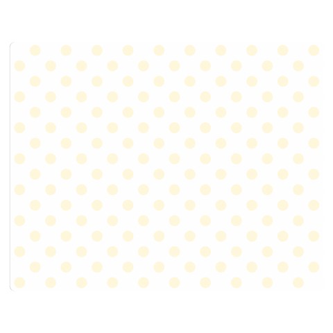 Polka Dots 60 x50  Blanket Front