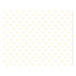 Polka Dots - Cornsilk Yellow on White Double Sided Flano Blanket (Large)